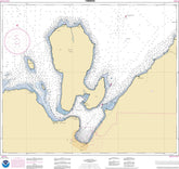 NOAA Nautical Chart 14969: Munising Harbor and Approaches;Munising Harbor